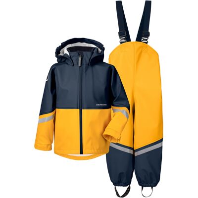 Didriksons Kids' Waterman C Set Oat Yellow 110 Didriksons Kids' Waterman C Set Oat Yellow 110