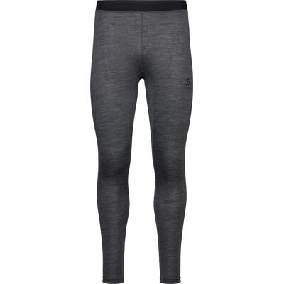 Odlo Men's Performance Wool 150 Base Layer Bottom Dark Grey Melange S Odlo Men's Performance Wool 150 Base Layer Bottom Dark Grey Melange S