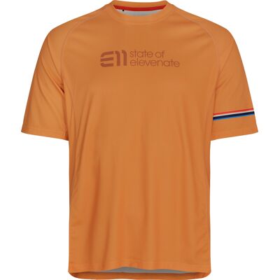 Elevenate Men's Allmountain Tee Marmalade S Elevenate Men's Allmountain Tee Marmalade S
