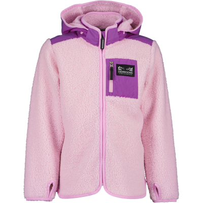 Didriksons Kids' Exa Full Zip Orchid Pink 160 Didriksons Kids' Exa Full Zip Orchid Pink 160