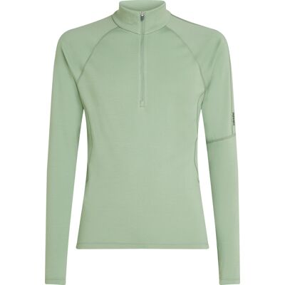 Icebreaker Men's Merino 300 MerinoFine Polar Long Sleeve Half Zip Seaglass L Icebreaker Men's Merino 300 MerinoFine Polar Long Sleeve Half Zip Seaglass L
