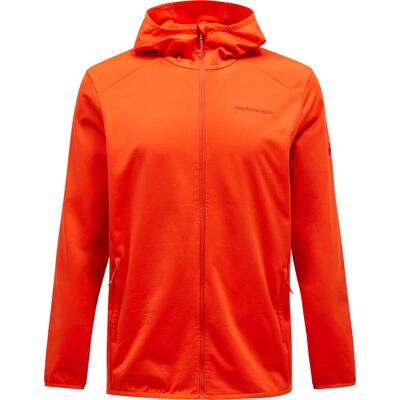 Peak Performance Men's Light Zip Hood Solar Burst XL Peak Performance Men's Light Zip Hood Solar Burst XL