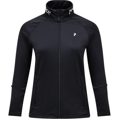 Peak Performance Women's Rider Essentials Zip Jacket Black/black/ L Peak Performance Women's Rider Essentials Zip Jacket Black/black/ L