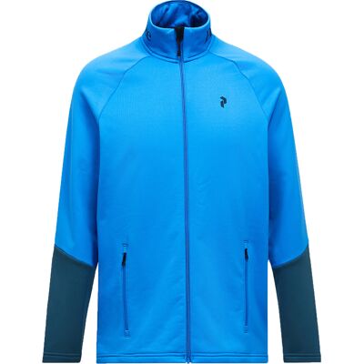 Peak Performance Men's Rider Essentials Zip Jacket Azure Ascent/mountain Lake/ L Peak Performance Men's Rider Essentials Zip Jacket Azure Ascent/mountain Lake/ L