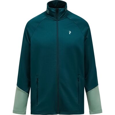 Peak Performance Men's Rider Essentials Zip Jacket Ponderosa Pine L Peak Performance Men's Rider Essentials Zip Jacket Ponderosa Pine L