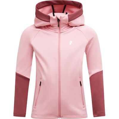 Peak Performance Junior's Rider Essentials Zip Jacket Warm Blush 170 Peak Performance Junior's Rider Essentials Zip Jacket Warm Blush 170
