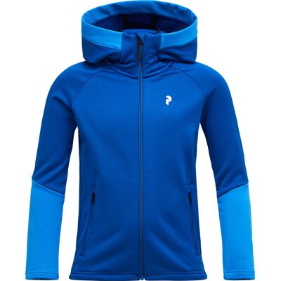 Peak Performance Junior's Rider Essentials Zip Jacket True Blue 170 Peak Performance Junior's Rider Essentials Zip Jacket True Blue 170