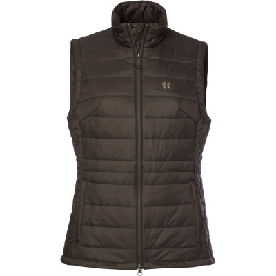 Chevalier Quintin Padded Vest Leather Women Brown Leather Brown 36W Chevalier Quintin Padded Vest Leather Women Brown Leather Brown 36W
