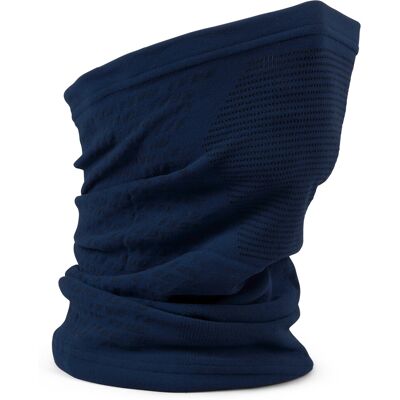 Gripgrab Freedom Seamless Warp Knitted Neck Warmer Navy Blue OneSize Gripgrab Freedom Seamless Warp Knitted Neck Warmer Navy Blue OneSize
