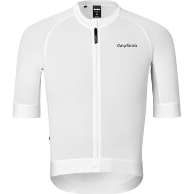 Men's GripGrab PACR Short Sleeve Jersey White L Men's GripGrab PACR Short Sleeve Jersey White L