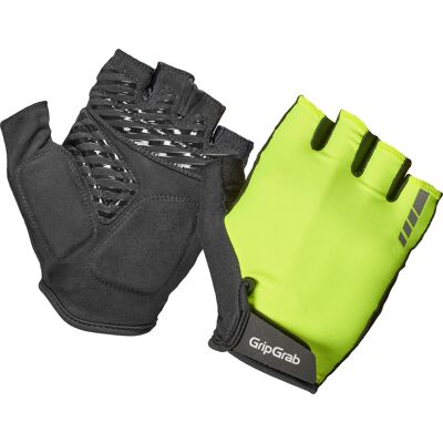 Gripgrab ProRide RC Max Padded Short Finger Summer Gloves Yellow Hi-Vis XXL Gripgrab ProRide RC Max Padded Short Finger Summer Gloves Yellow Hi-Vis XXL