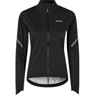 Women's GripGrab PACR Waterproof Lightweight Jacket Black L Women's GripGrab PACR Waterproof Lightweight Jacket Black L