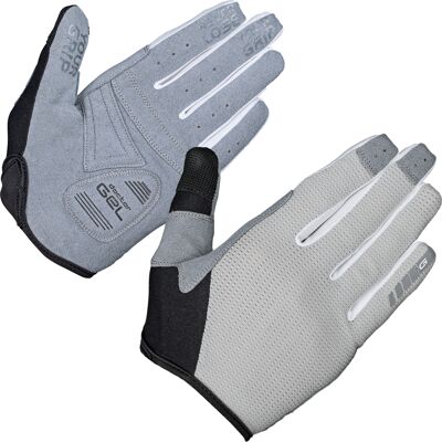Gripgrab Women's Shark Padded Full Finger Glove Grey XS Gripgrab Women's Shark Padded Full Finger Glove Grey XS