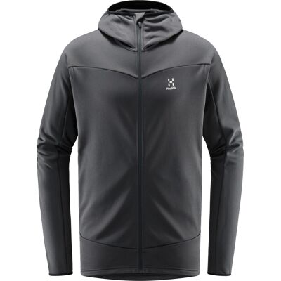 Haglöfs Men's Frost Mid Hood Magnetite M Haglöfs Men's Frost Mid Hood Magnetite M