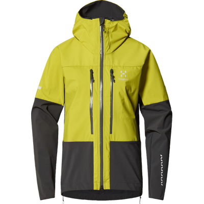 Haglöfs Women's L.I.M Hybrid Touring Hood Aurora/Magnetite XL Haglöfs Women's L.I.M Hybrid Touring Hood Aurora/Magnetite XL