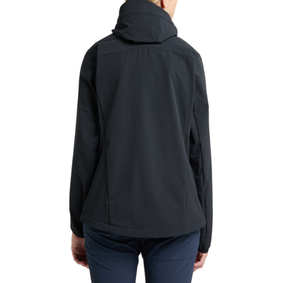 Haglöfs Women's Move Softshell Hood True Black L Haglöfs Women's Move Softshell Hood True Black L