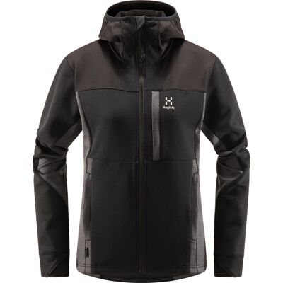 Haglöfs Women's Vassi Mid Hood True Black/Magnetite M Haglöfs Women's Vassi Mid Hood True Black/Magnetite M