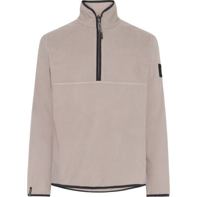Didriksons Men's Hannes Half Zip Ash Brown XL Didriksons Men's Hannes Half Zip Ash Brown XL