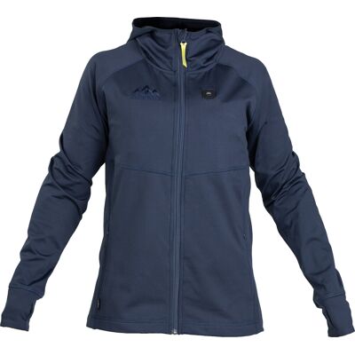Heat Experience Women's Anyday Heated Zip Hoodie Navy/Blue S Heat Experience Women's Anyday Heated Zip Hoodie Navy/Blue S