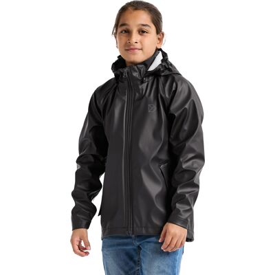 Didriksons Kids' Hepta Jacket Black 130 Didriksons Kids' Hepta Jacket Black 130
