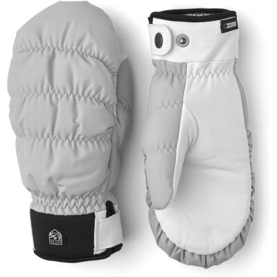 Hestra Women's Luomi Czone Mitt Fog Grey 9 Hestra Women's Luomi Czone Mitt Fog Grey 9