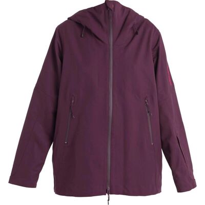 Icebreaker Women's Mer Shell+ Peak Hooded Jacket Nightshade S Icebreaker Women's Mer Shell+ Peak Hooded Jacket Nightshade S