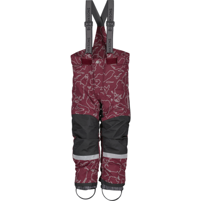 Didriksons Kids' Idre Special Edition Pants Grundsund Reflective Wine 110 Didriksons Kids' Idre Special Edition Pants Grundsund Reflective Wine 110