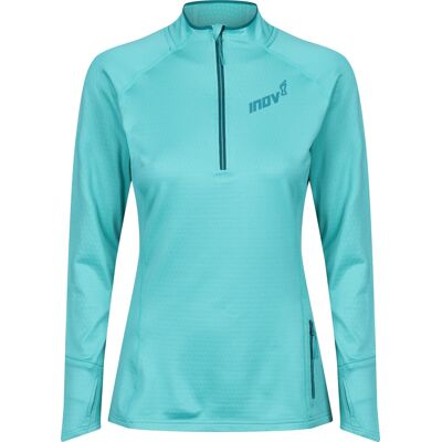 Inov-8 Dam VentureLite Mid Half Zip Sweatshirt - teal Inov-8 Dam VentureLite Mid Half Zip Sweatshirt - teal