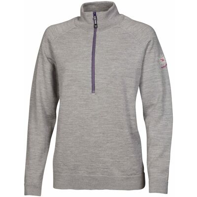 Ivanhoe Women's Jana Half Zip Grey Marl 40 Ivanhoe Women's Jana Half Zip Grey Marl 40