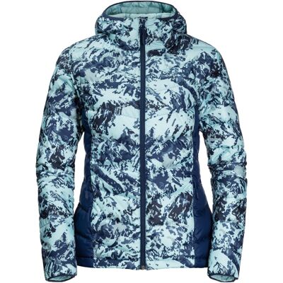 Jack Wolfskin Women's Helium Peak Hoody Frostedblueallover XS Jack Wolfskin Women's Helium Peak Hoody Frostedblueallover XS