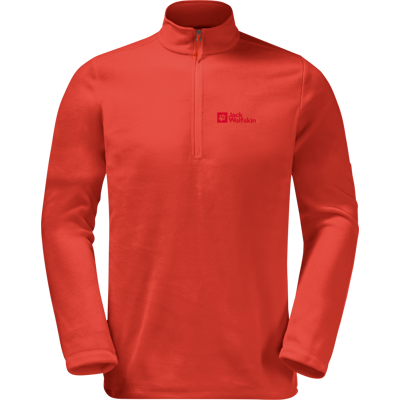 Jack Wolfskin Men's Taunus Halfzip Strong Red S Jack Wolfskin Men's Taunus Halfzip Strong Red S