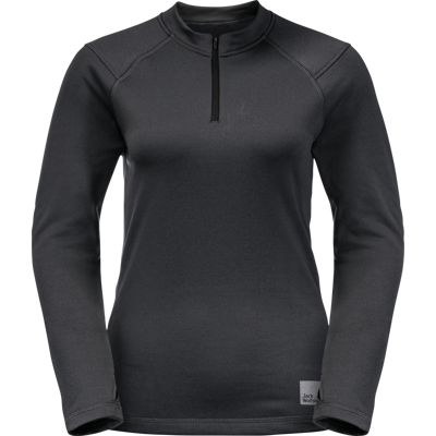 JACK WOLFSKIN Bike Commute Halfzip Fleeceshirt JACK WOLFSKIN Bike Commute Halfzip Fleeceshirt