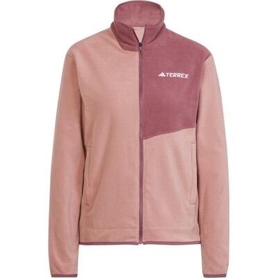 Adidas Women's Multi Full-Zip Fleece Jacket Warcla/quicri XL Adidas Women's Multi Full-Zip Fleece Jacket Warcla/quicri XL