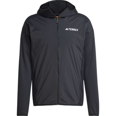 adidas Terrex Xperior Climawarm+ Wind Light Fleece Huvtröja - Herr - Svart adidas Terrex Xperior Climawarm+ Wind Light Fleece Huvtröja - Herr - Svart