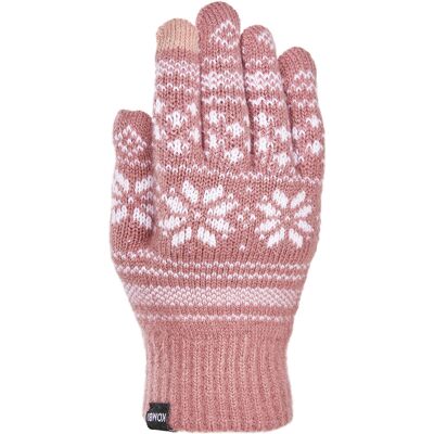 Kombi Unisex Nordic Jacquard Gloves Nostalgia Rose L/XL Kombi Unisex Nordic Jacquard Gloves Nostalgia Rose L/XL