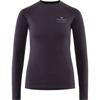Klättermusen Women's Fafne Crew Grape XS Klättermusen Women's Fafne Crew Grape XS