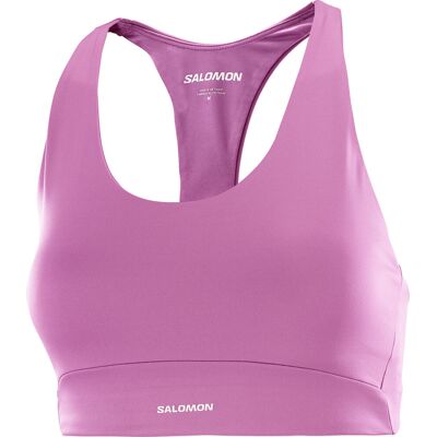 Salomon Women's Shkout Core Bra Iris Orchid Iris Orchid/ XS Salomon Women's Shkout Core Bra Iris Orchid Iris Orchid/ XS