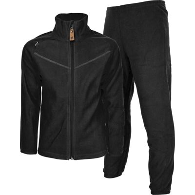 Lindberg Kids' Umeå Fleece Set Black 110 Lindberg Kids' Umeå Fleece Set Black 110