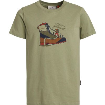 Lundhags Juniors' Fulu Climbing T-Shirt Lichen 122/128 Lundhags Juniors' Fulu Climbing T-Shirt Lichen 122/128