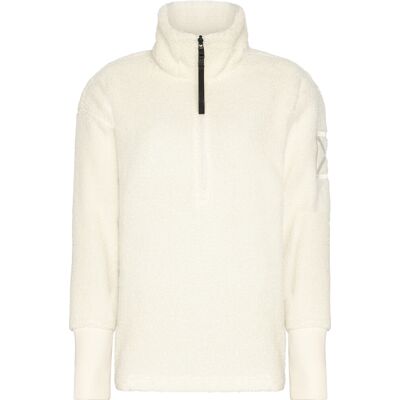Didriksons Women's Monia Half Zip White Foam 46 Didriksons Women's Monia Half Zip White Foam 46