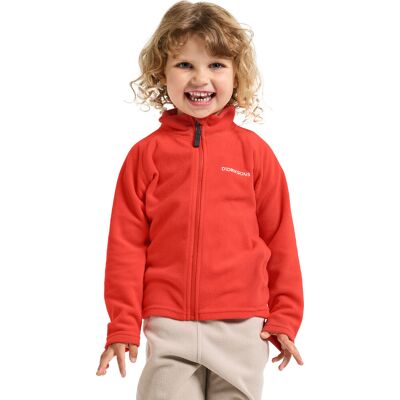 Didriksons Kids' Monte Full Zip 10 Paprika 100 Didriksons Kids' Monte Full Zip 10 Paprika 100