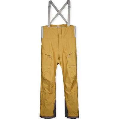 Houdini Men's Rollercoaster Bib Pants Greenish Gold S Houdini Men's Rollercoaster Bib Pants Greenish Gold S
