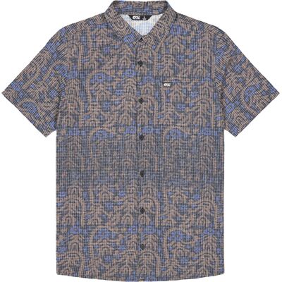 Picture Organic Clothing Men's Klivox Printed Shirts Ancolie Print S Picture Organic Clothing Men's Klivox Printed Shirts Ancolie Print S