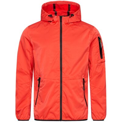 National Geographic Men's Jacket Super Light Poppy Red S National Geographic Men's Jacket Super Light Poppy Red S