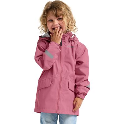 Didriksons Kids' Norma Jacket 3 Heather Pink 130 Didriksons Kids' Norma Jacket 3 Heather Pink 130