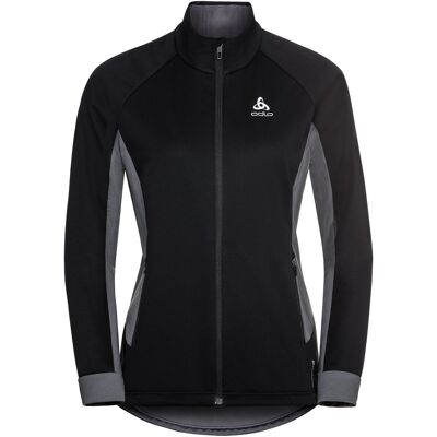 Odlo Women's Jacket Brensholmen Black/Graphite Grey XS Odlo Women's Jacket Brensholmen Black/Graphite Grey XS