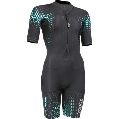 Zoggs Women's Pacer Tour Shorty Black/blue S Zoggs Women's Pacer Tour Shorty Black/blue S