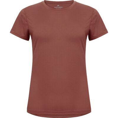 Hellner Women's Tossis Mesh Tee Chutney XL Hellner Women's Tossis Mesh Tee Chutney XL