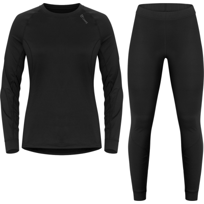 Urberg Women's Base Layer Set Black Beauty Solid L Urberg Women's Base Layer Set Black Beauty Solid L