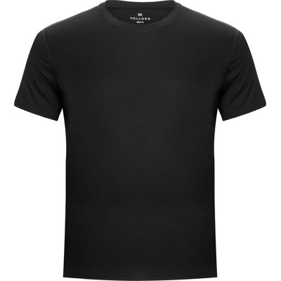 Hellner Men's Core Running Tee Black Beauty XXL Hellner Men's Core Running Tee Black Beauty XXL